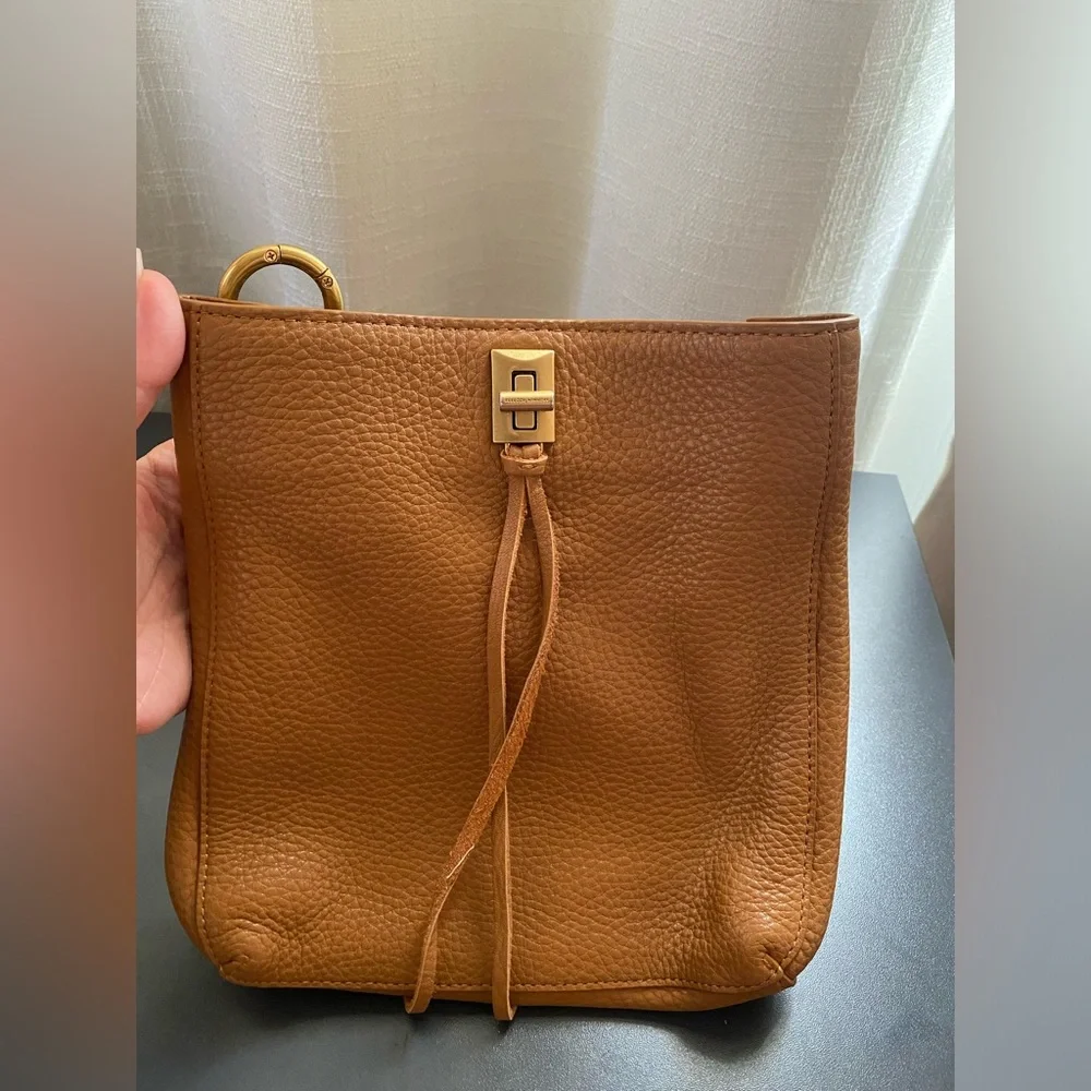 Rebecca Minkoff Darren Caramello Tan Women's Shoulder Bag, Small